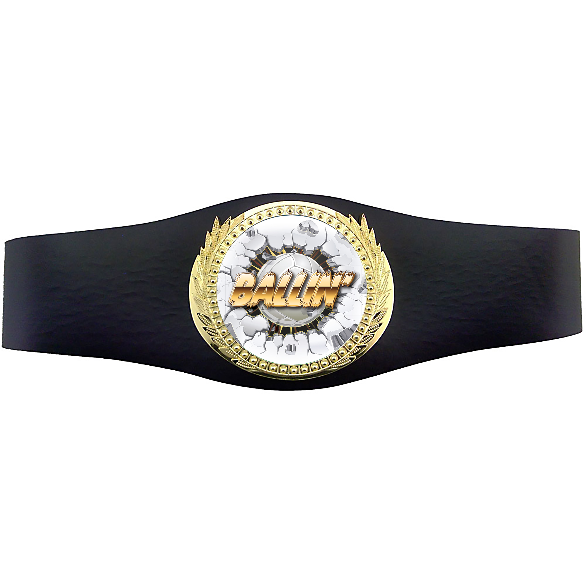 40 inch Volleyball Champion Award Belt - Ballin'