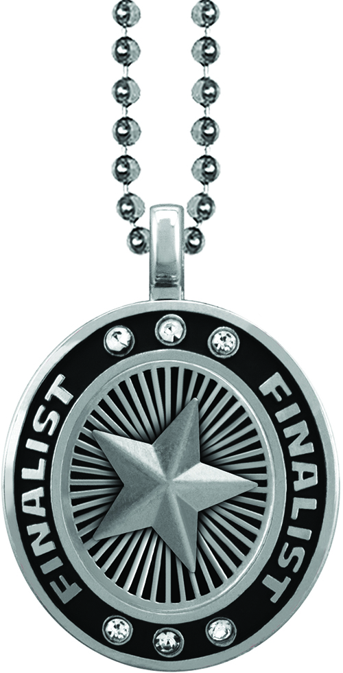 Star Silver Finalist Charm