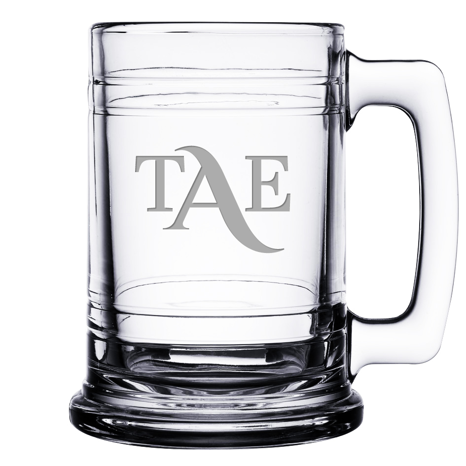 15 oz. Maritime Handled Glass Mug