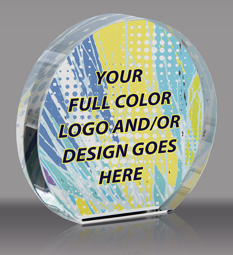 Full Color Custom Crystal Orbit- 5 inch