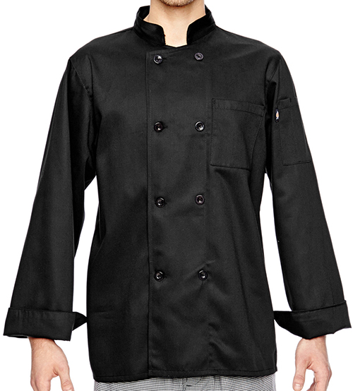 Custom Embroidered 7 oz. Eight Button Chef Coat-SM