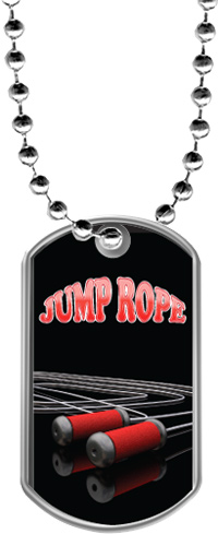 Jump Rope Dog Tags