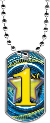 1st Place Dog Tags