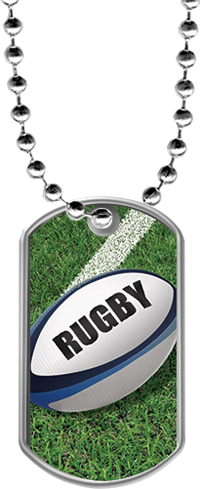 Rugby Dog Tags