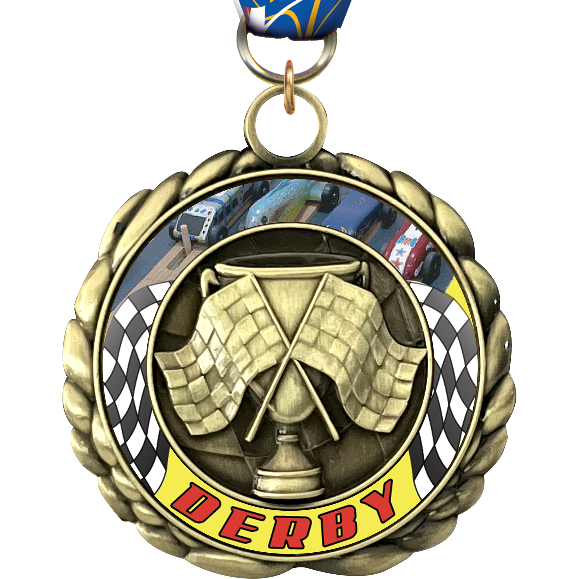 Derby Wraparoundz Insert Medal