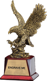 Gold Resin Eagle