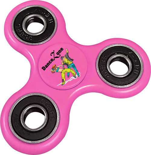 Custom Pink Fidget Spinner