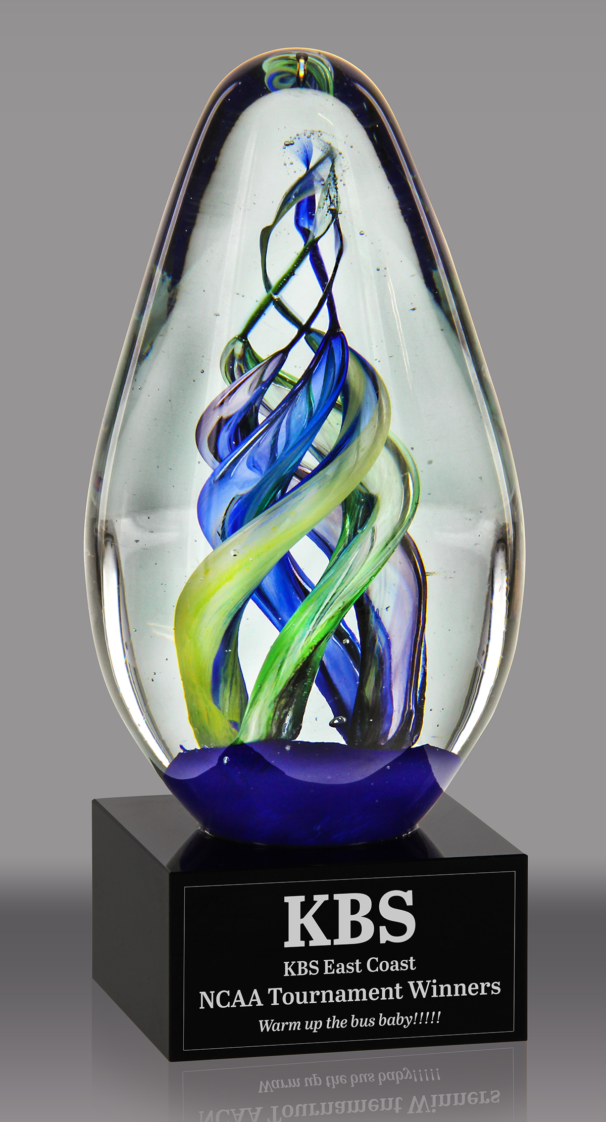 Egg-Shaped Art Glass Award