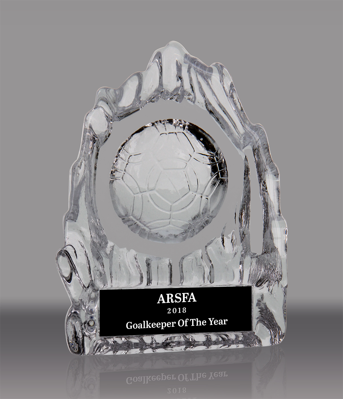 Soccer Glass Iceberg Award