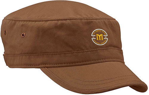 Custom Embroidered Organic Cotton Twill Corps Hat