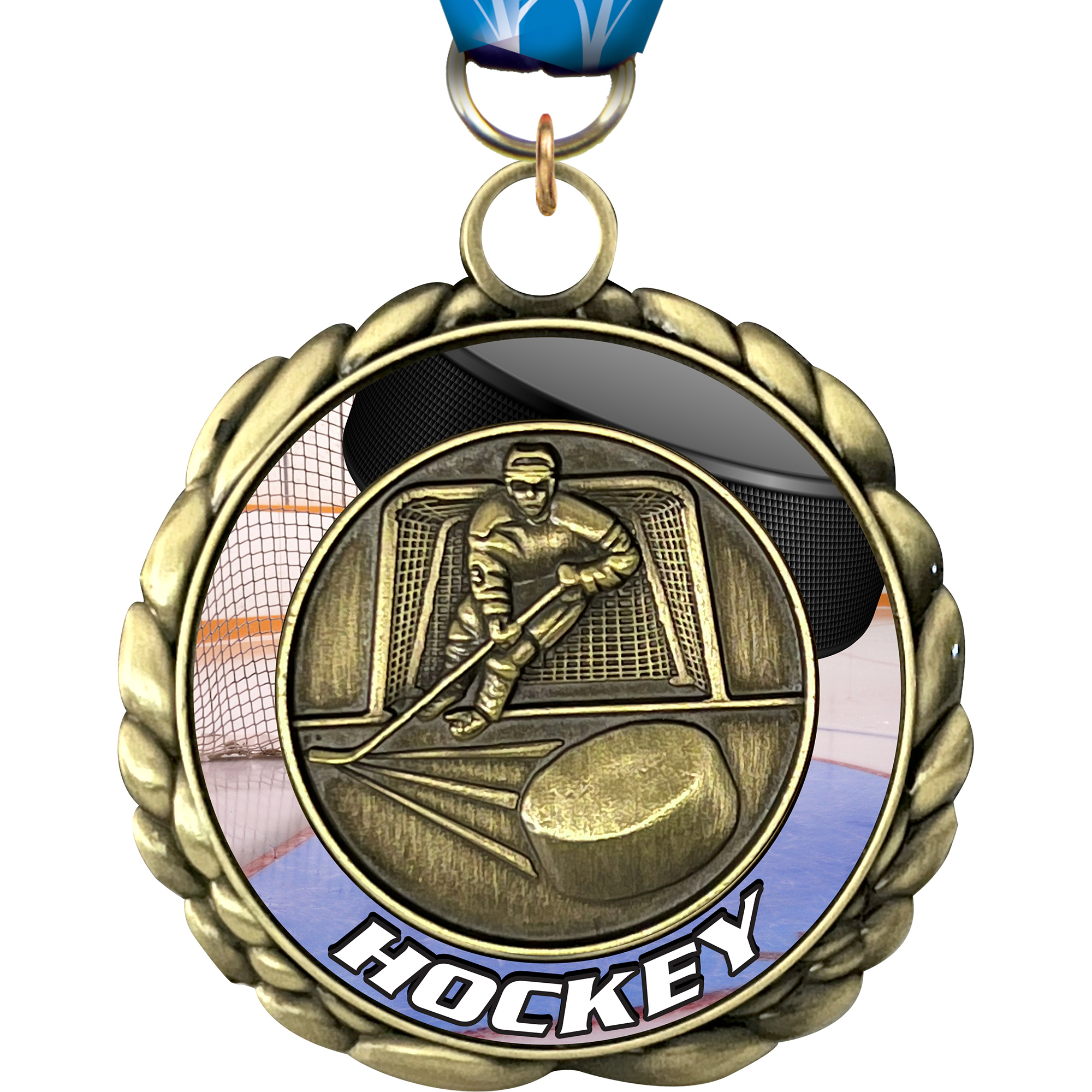 Hockey Wraparoundz Insert Medal