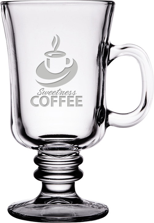 Libbey 8.5 oz. Irish Glass Coffee Mug