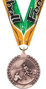Football Medal- Bronze