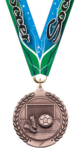 Soccer Medal- Bronze
