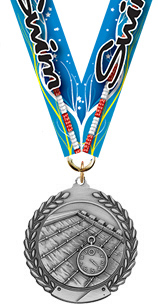 Swimming Medal- Silver