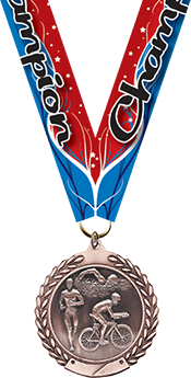 Triathlon Medal- Bronze
