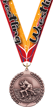 Wrestling Medal- Bronze