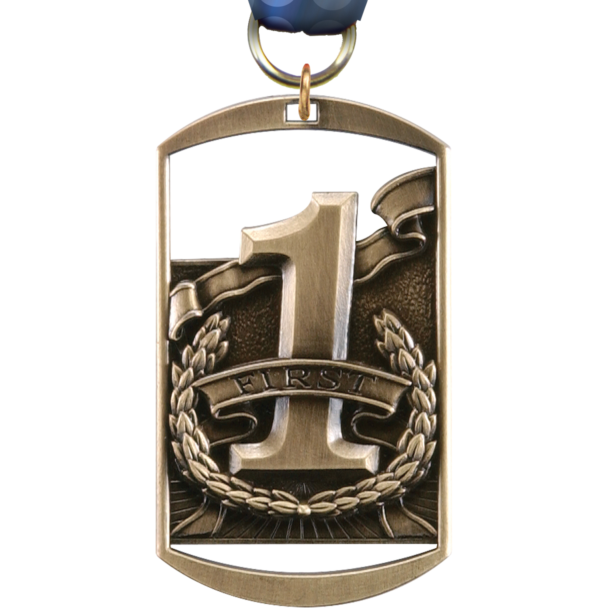 1st Place Dog Tag Medal