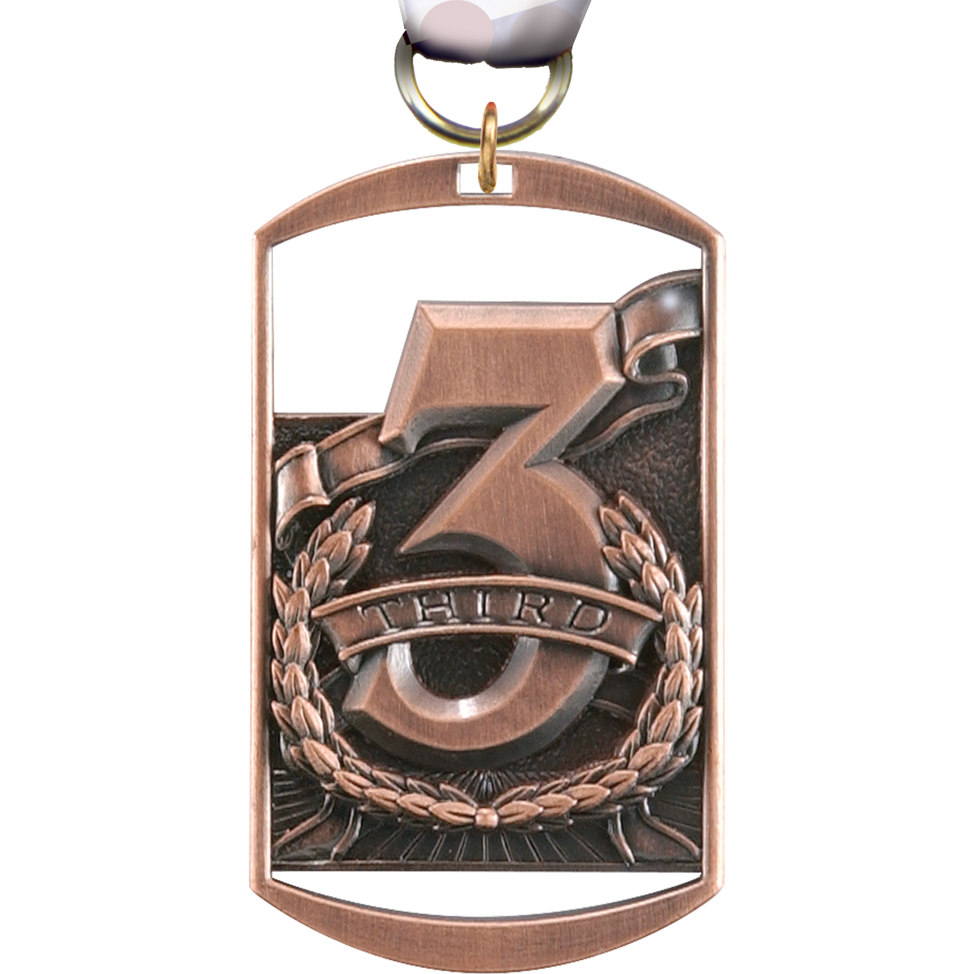 3rd Place Dog Tag Medal