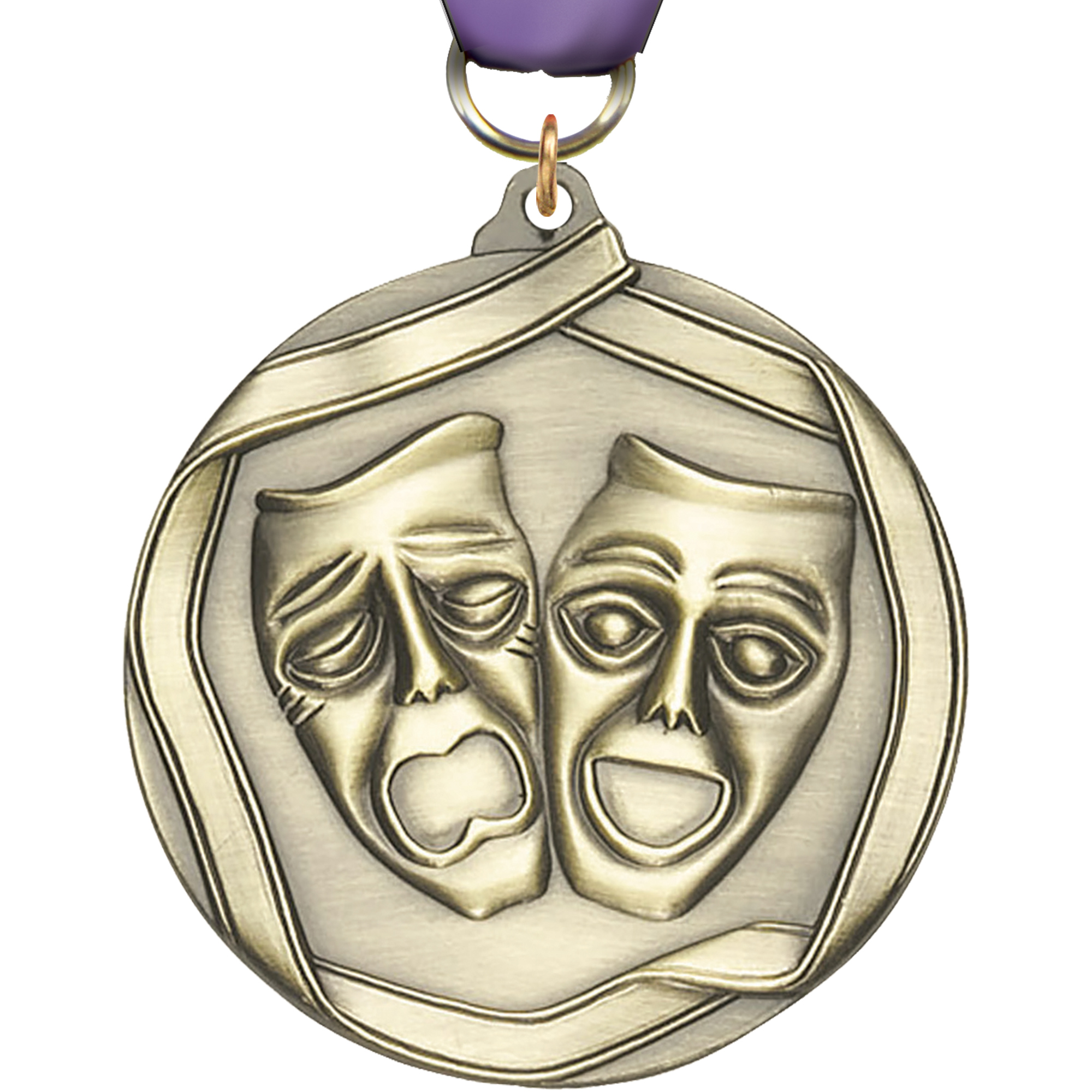 Drama Banner Edge Medal