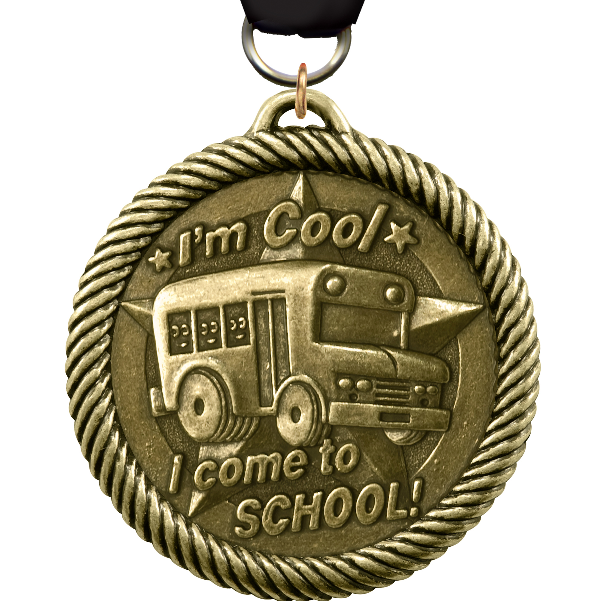 Im Cool I Come to School Scholastic Medal