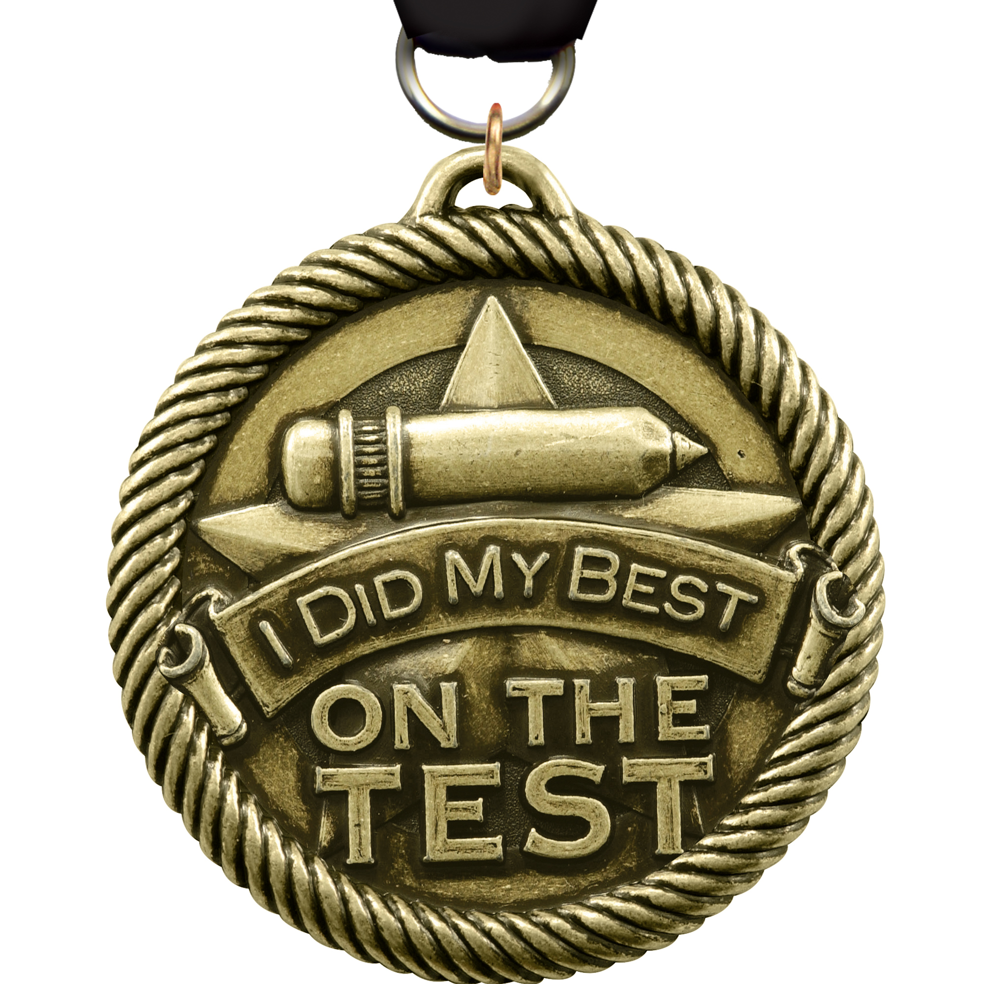I did my best on the test Scholastic Medal
