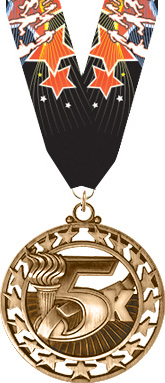 5K Super Star Medal- Bronze