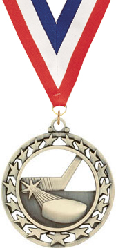 Hockey Super Star Medal- Gold