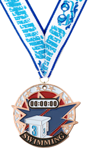 Swimming USA Sport Medal- Bronze
