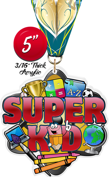 Super Kid Colorix-M Acrylic Medal
