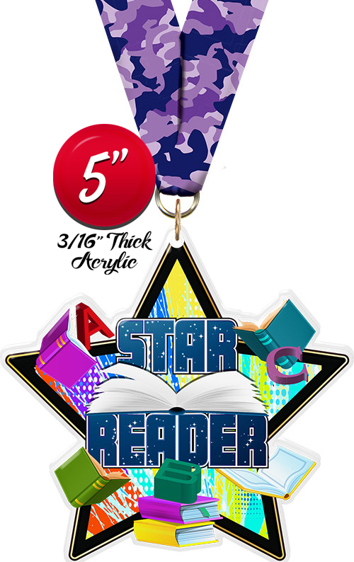 Star Reader Colorix-M Acrylic Medal