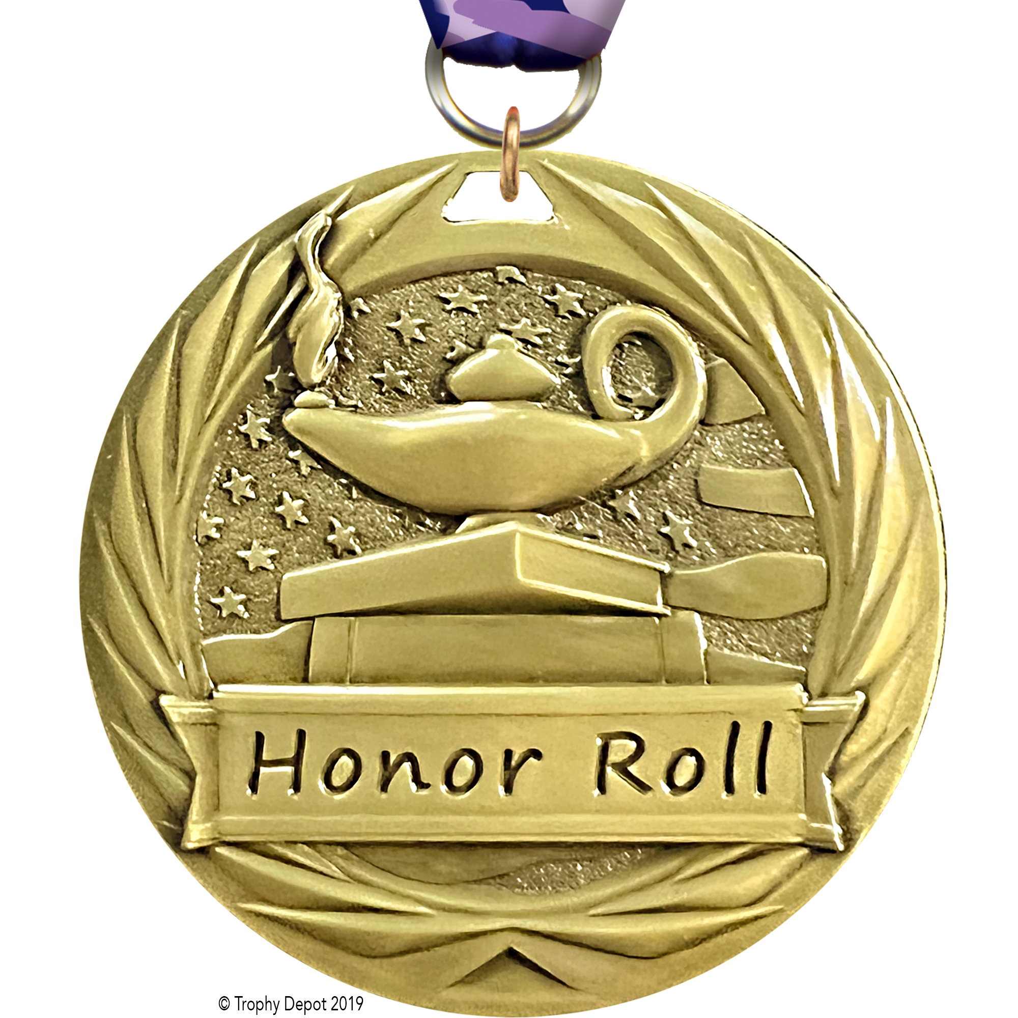 Honor Roll 1.75 inch Blade 3D Diecast Medal