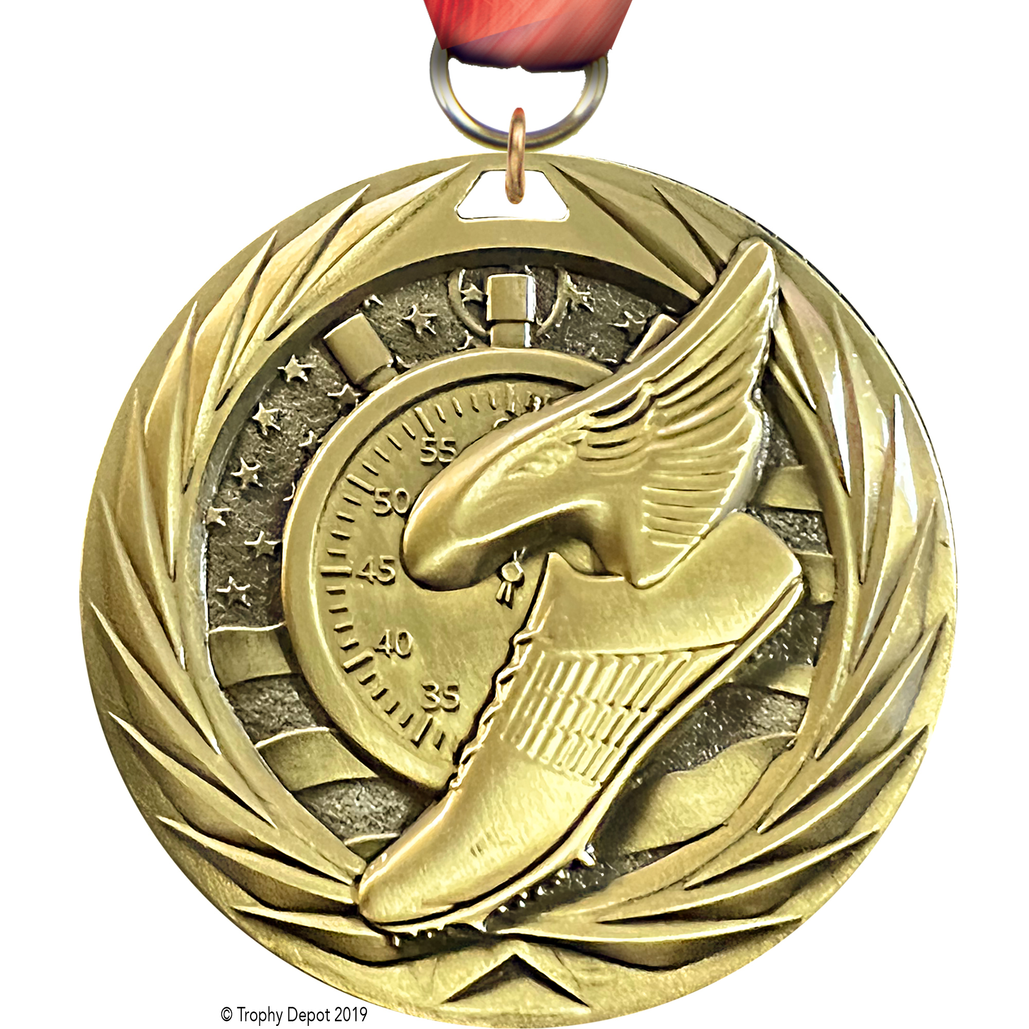 Track 2.75 inch Blade 3D Diecast Medal