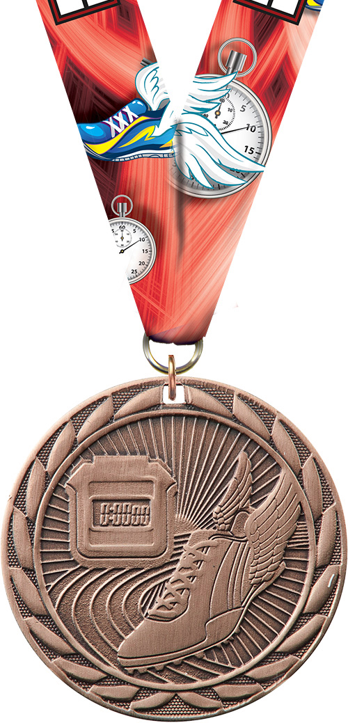 Track FE Iron Medal- Bronze