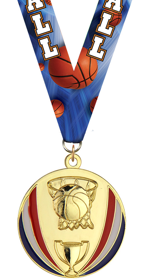 Basketball Patriot Medal