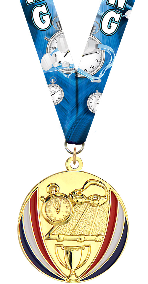 Swimming Patriot Medal