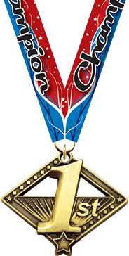 1st Place Diamond Star Medal