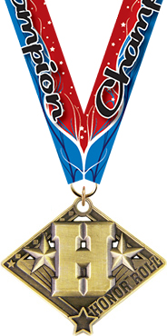Honor Roll Diamond Star Medal