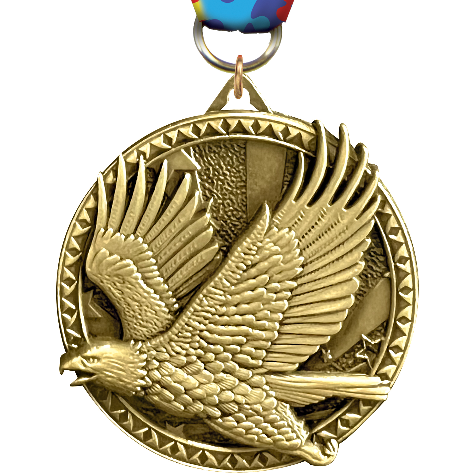 Eagle in Flight Ultra-Impact 3-D Medal