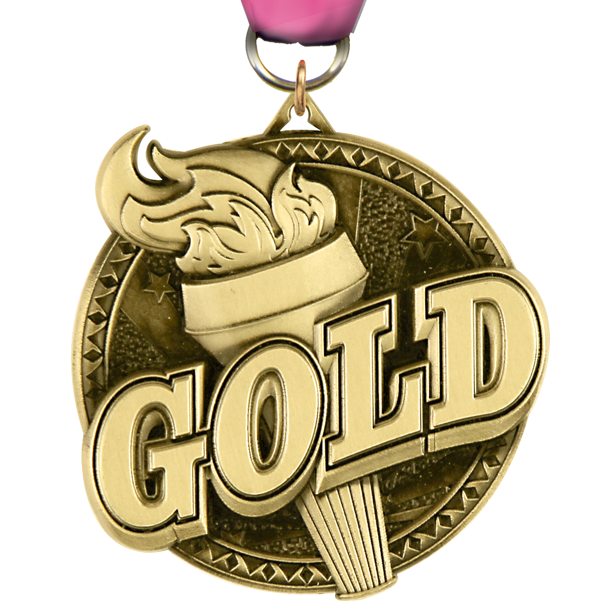 Gold Ultra-Impact 3-D Medal