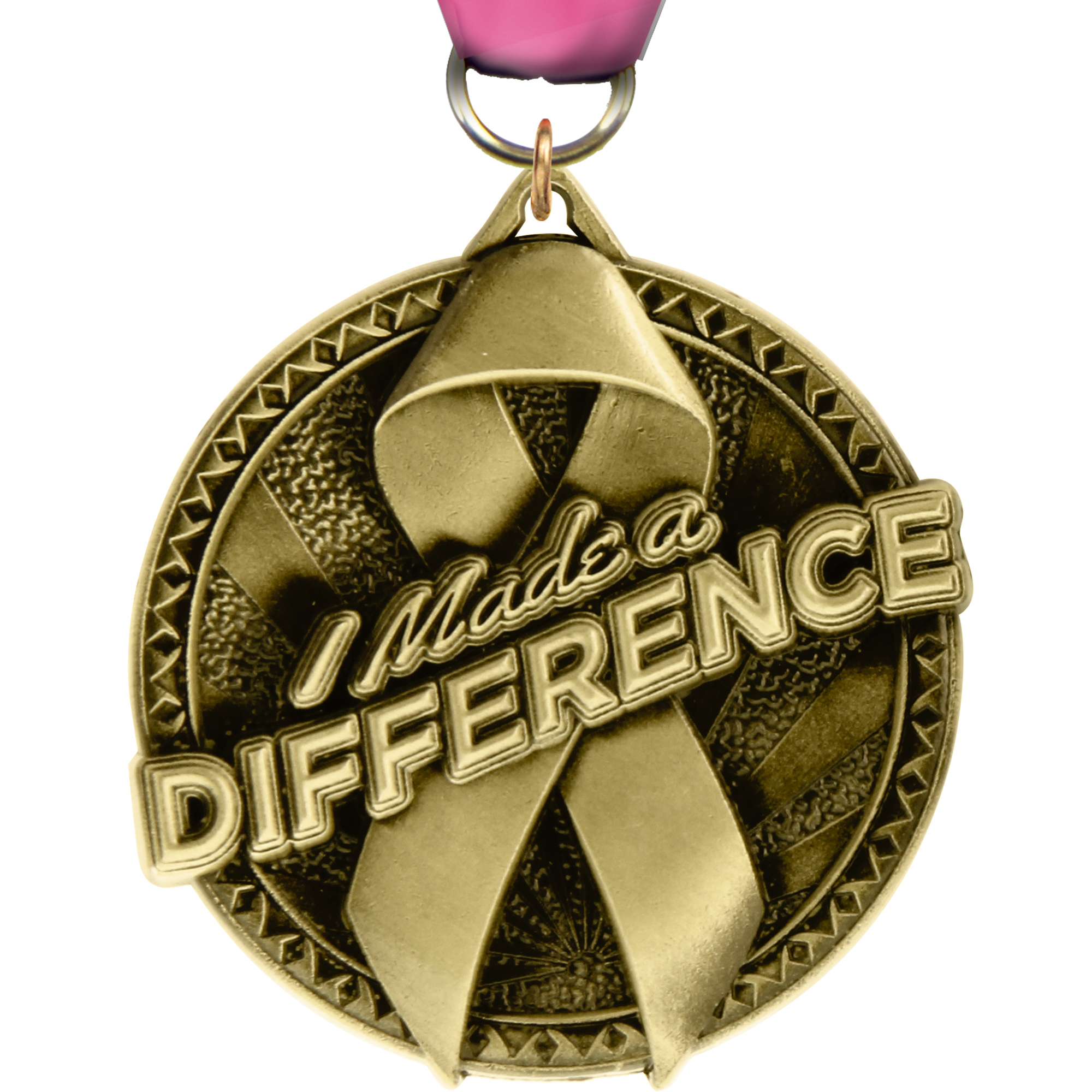 I Made a Difference Ultra-Impact 3-D Medal