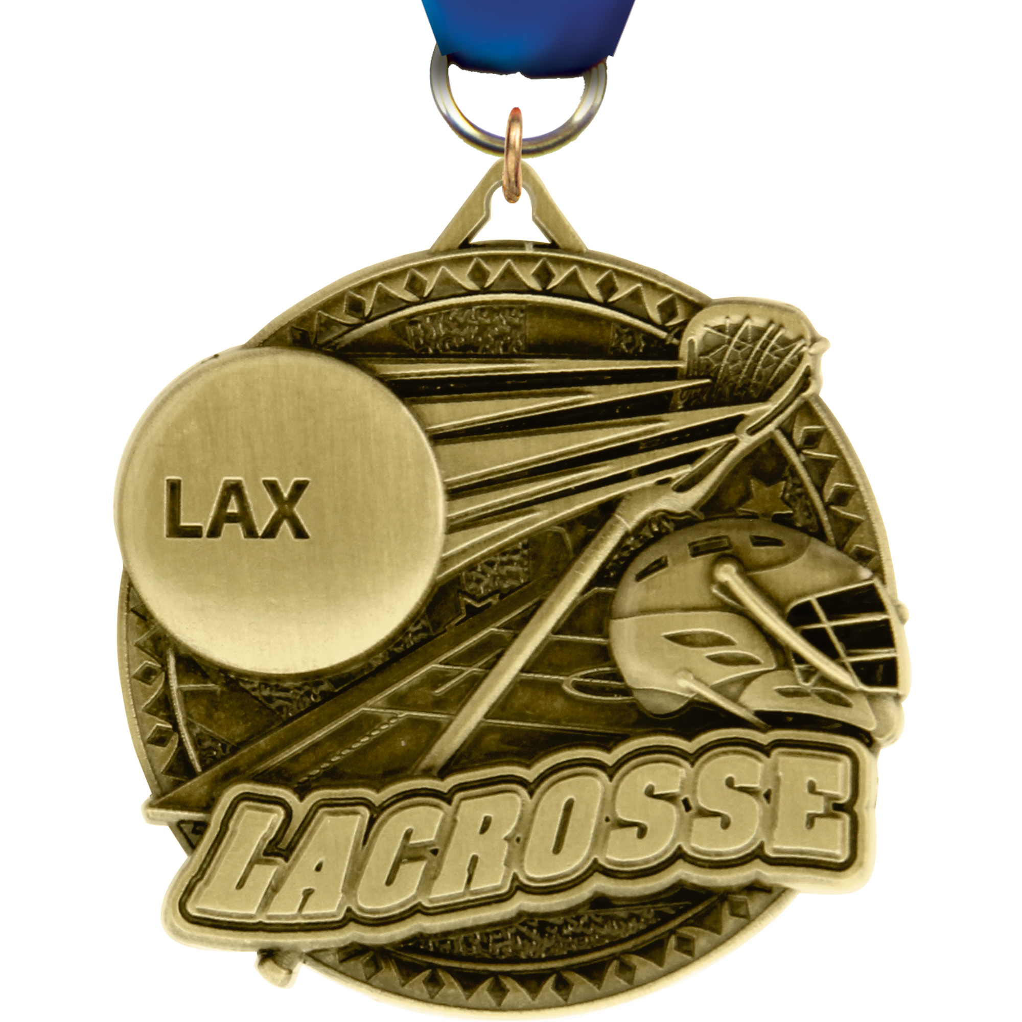 Lacrosse Ultra-Impact 3-D Medal