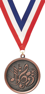 Music Mega Medal - Bronze