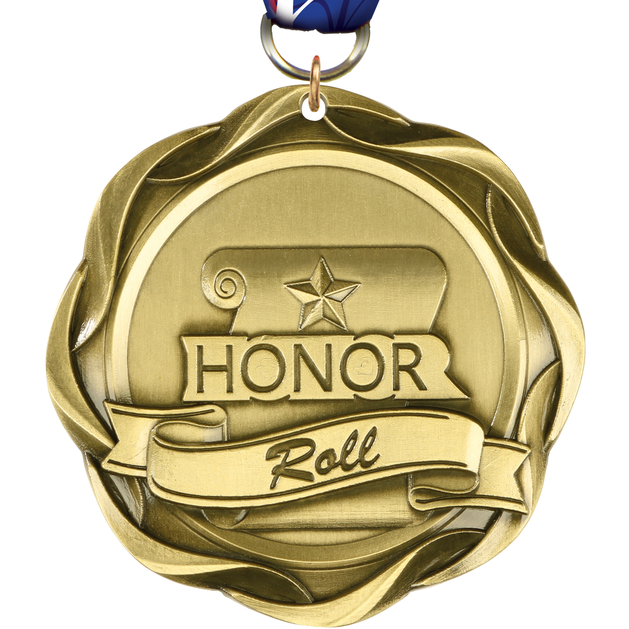 Honor Roll Fusion Diecast Medal
