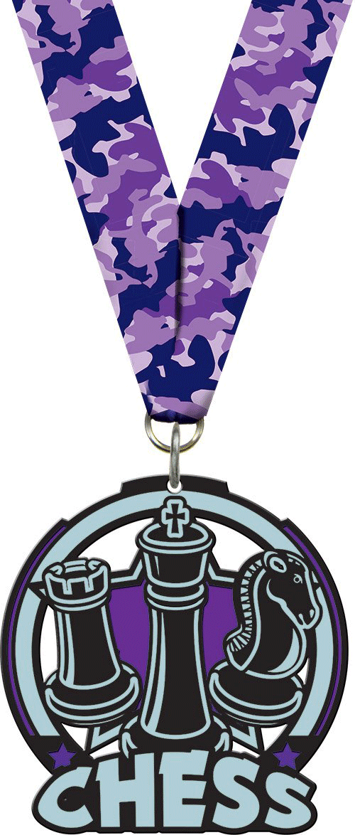 Chess Glow Medal