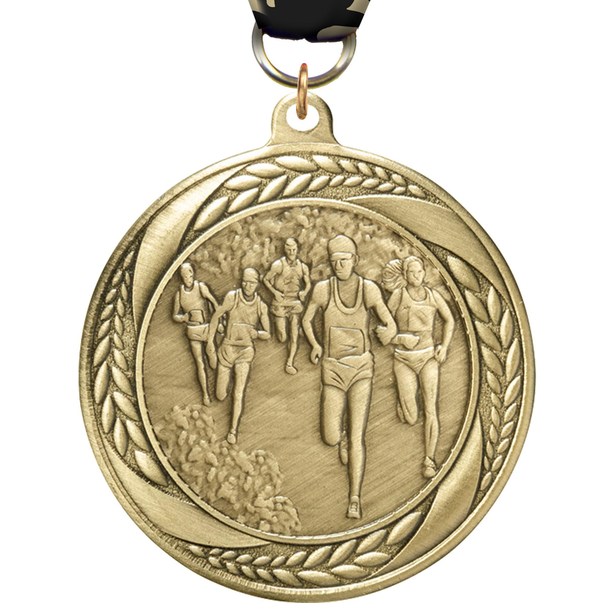Cross Country Laurel Wreath Medal