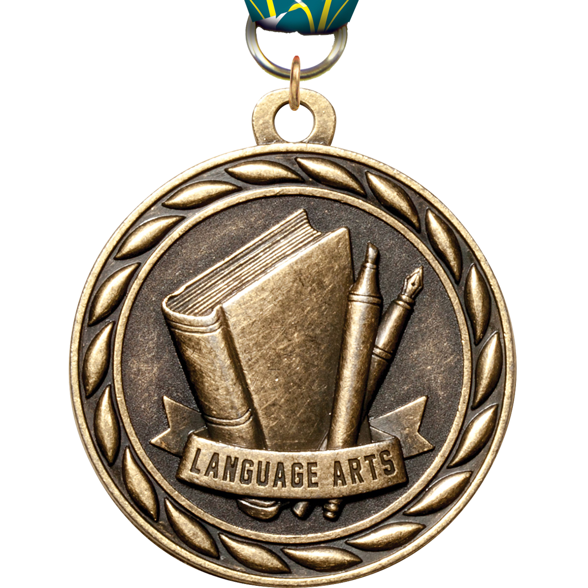 Language Arts Scholastic Medal- Gold