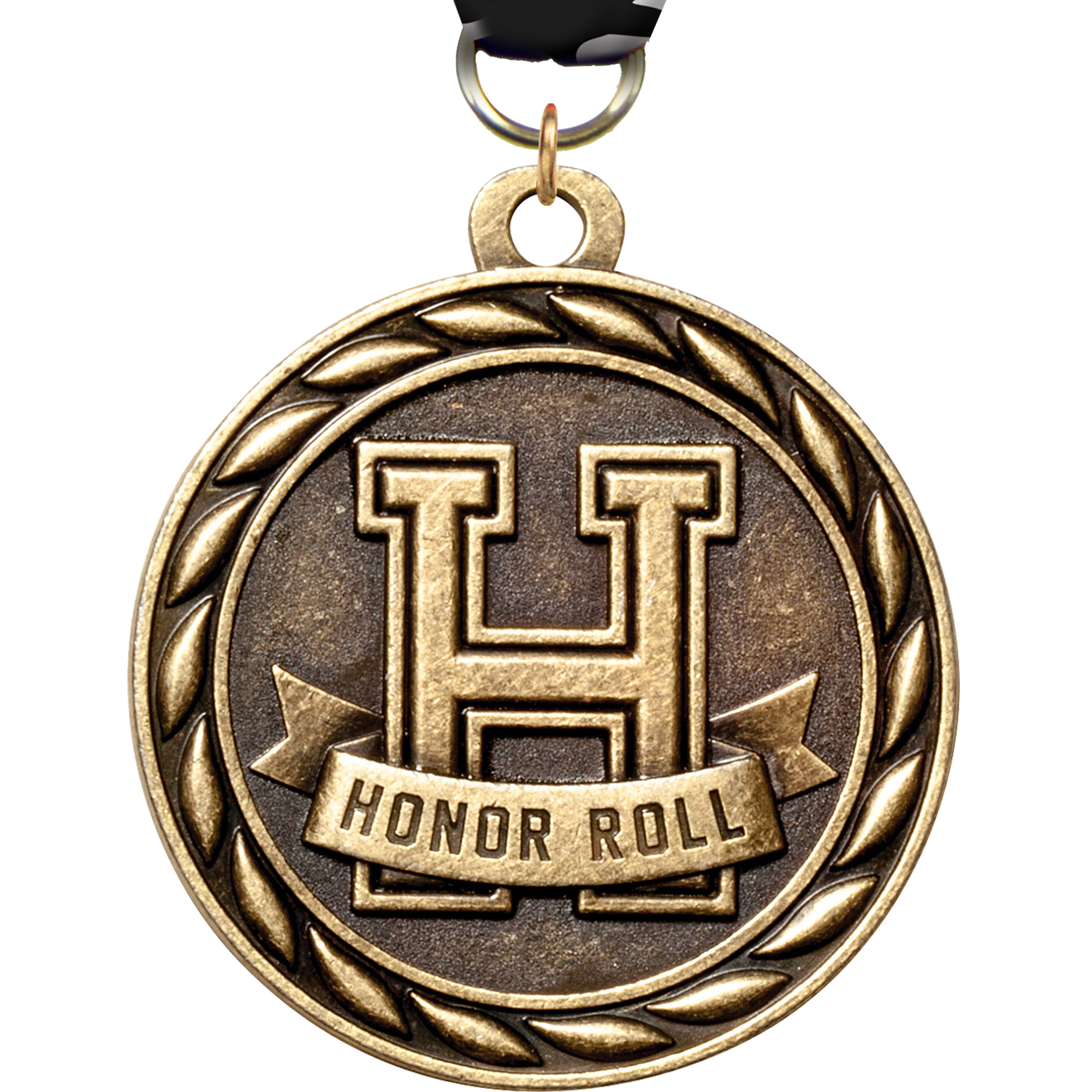 Honor Roll Scholastic Medal- Gold