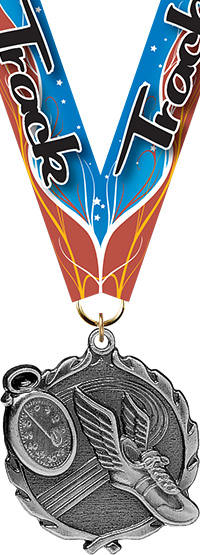 Track Wreath Medal- Silver