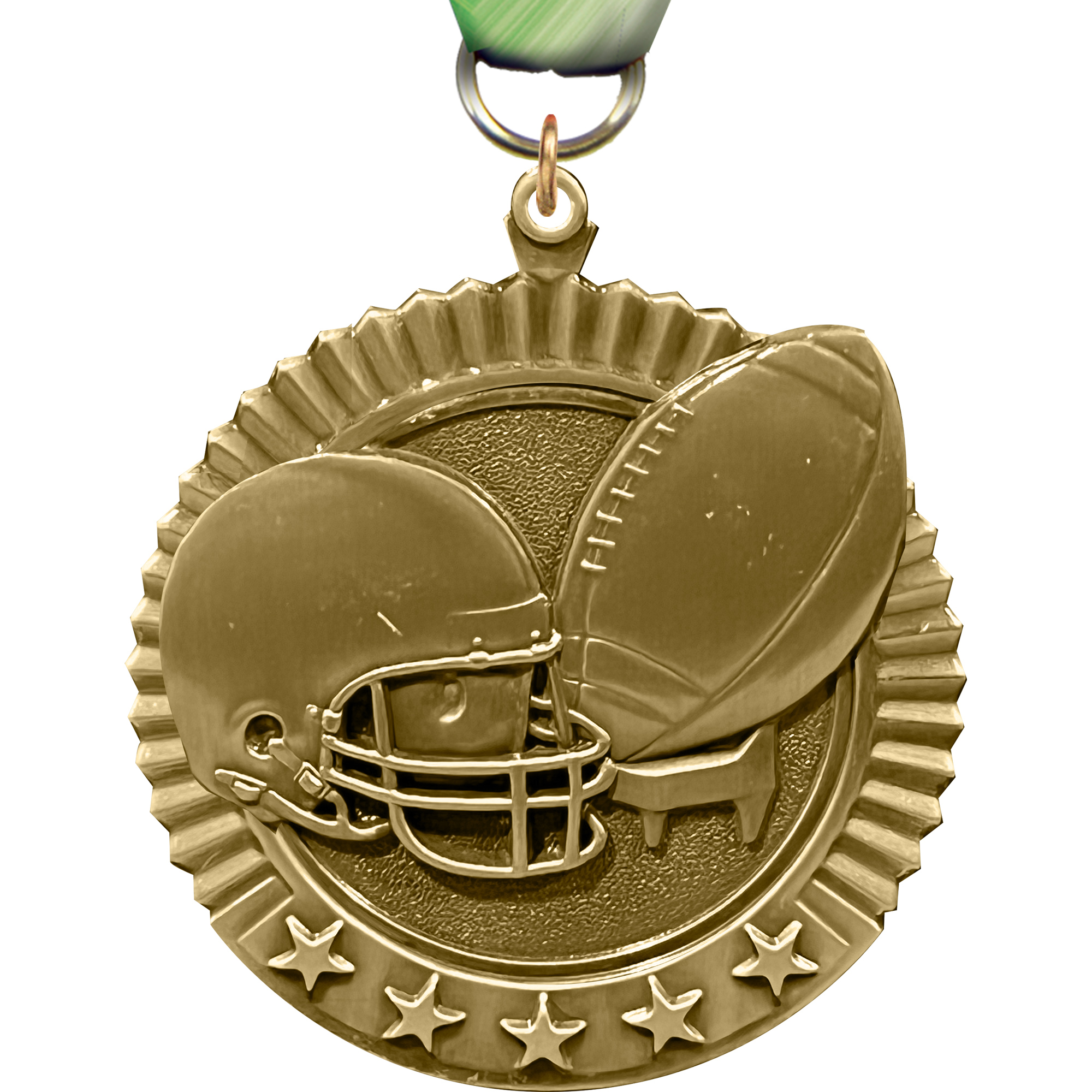 Football 5 Star Medal